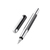 Pelikan Pura P40 stylo-plume Système de remplissage cartouche Anthracite, Argent 1 pièce(s)