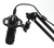 Varr Tube Gaming USB Microphone, Mounts to desk, Shock Mount which absorbs vibrations, Black