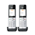Gigaset COMFORT 500HX duo Téléphone analog/dect Identification de l'appelant Noir, Argent
