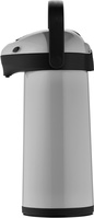 Helios Pump-Isolierkanne Airpot 1,9 l grau/schwarz Kunststoff-Isolierkanne mit