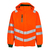 Safety Pilotjacke - 5XL - Orange/Grün - Orange/Grün | 5XL: Detailansicht 1