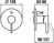 Laufen Fertigmontage-Set KARTELL f UP-Bademischer SimiBox PVD es H3213360900001