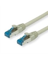 VALUE S/FTP PiMF PatchCord Cat6a. Grey. 0.3m Kabel CAT 6a SFTP 0,3 m Grau