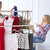 Relaxdays Kleiderständer mit 2 Kleiderstangen, Garderobe auf Rollen, verstellbar: Höhe 95-165cm, Breite 94-160cm, silber