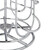 Relaxdays Kapselhalter kompatibel mit Dolce Gusto, 28 Kapseln, drehbar, Kapselständer Metall, H x D: 37 x 15 cm, silber