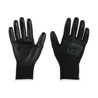 TIMCo Durable Grip Gloves PU Coated Polyester Size Large