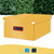 LEITZ Click&Store COSY Ablagebox L 5349-00-19 gelb 36.9x20x48.2mm