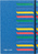 PAGNA Deskorganizer A4 24141-02 blau 12 Fächer