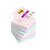 Post-it?? Super Sticky Notes, Playful Colour Collection, 76 mm x 76 mm, 90 Sheets/Pad, 6 Pads/Pack