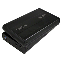 LogiLink® Festplattengehäuse 3,5 Zoll S-ATA USB 3.0 Alu [UA0107]