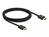Koaxiales High Speed HDMI Kabel 48 Gbps 8K 60 Hz schwarz 2 m, Delock® [85385]