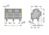 Leiterplattenklemme, 11-polig, RM 12.5 mm, 0,08-4,0 mm², 32 A, Käfigklemme, grau