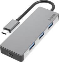 Hama 4 port USB-C® (USB 3.1) Multiport hub Antracit