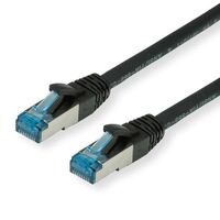 0.5M S/Ftp Cat.6A Networking Cable Black Cat6A S/Ftp (S-Stp)