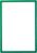Plakatrahmen - Signalgrün, 29.7 x 21 cm, Kunststoff, Standard, DIN A4