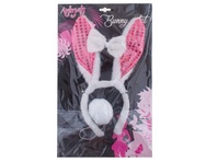 set lapin bunny's rose à  paillettes 3pcs