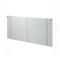 Perforated panel for tool holder