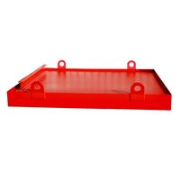 Sump tray for skip trailer