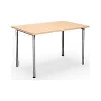 Multifunctionele tafel DUO-C, recht blad