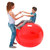 GYMNIC Gymnastikball Sitzball Yogaball Bürostuhl Büroball Fitnessball 120 cm ROT, rot