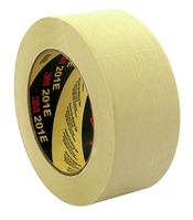 3M™ Kreppklebeband 201E, Beige, 72 mm x 50 m, 0,135 mm