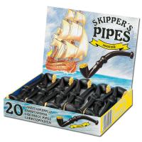 Skipper's Pipes Seasalt, Lakritz, 20 Stück je 17g