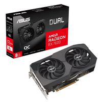 ASUS Radeon RX 7600 8GB Dual OC Edition videokártya DUAL-RX7600-O8G