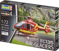 Revell Airbus EC-135 Air-Glaciers Helikopter építőkészlet 1:72 (04986)