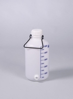 5l Storage bottles with threaded connector HDPE