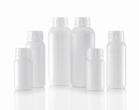 500ml Botellas redondas sin cierre serie 321 "VarioPack Dual" con capa barrera de PA blancas