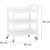 Wózek laboratoryjny zabiegowy kosmetyczny 3 półki 83 x 53 x 99 cm 60 kg