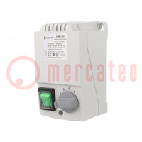 Regulator; speed; 230VAC; 1-phase fun motors speed control; IP54