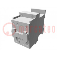 Contactor: 3-pole; NO x3; Auxiliary contacts: NO; 220VDC; 18A; BF
