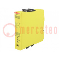 Module: safety relay; SENTRY; 24VDC; for DIN rail mounting; IP20