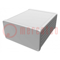 Enclosure: with panel; 1455; X: 103mm; Y: 120mm; Z: 53mm; aluminium