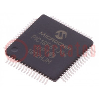 IC: PIC mikrokontroller; 128kB; 64MHz; 2÷3,6VDC; SMD; TQFP64; PIC18