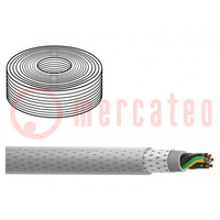 Wire; MACHFLEX 350SY; 3G1mm2; PVC; transparent; 300V,500V; 50m