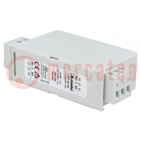 Extension module; for DIN rail mounting; Output: relay x2