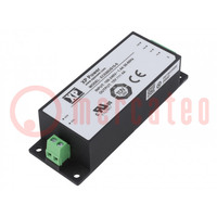 Power supply: switched-mode; for building in; 60W; 15VDC; 4A; ECE