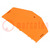 Extreem-/ scheidingsplaat; oranje; 281; 2,5x37x61,5mm; 281-6