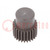 Spur gear; whell width: 16mm; Ø: 16mm; Number of teeth: 30; ZCL