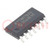 IC: microcontroller AVR; SO14; Ext.onderbrek: 12; Cmp: 1; ATTINY