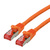 ROLINE Patchkabel Kat.6 S/FTP (PiMF), Component Level, LSOH, orange, 1,5 m