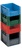 Schwerlast-Transport-Stapelbehälter in blau, LxBxH 600 x 400 x 175 mm, Wände und Boden geschlossen, mit Eingriffsöffnung | KB0716