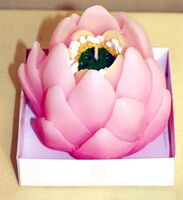 Lotus Candle - . Pink