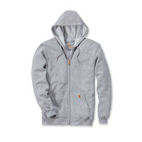 Carhartt Hooded Zip Front Sweatshirt Kapuzenjacke grau Version: S - Größe: S
