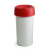Abfallbehälter 50l mit Trichterdeckel, Kunststoff Version: 05 - rot