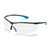 uvex Schutzbrille sportstyle, Rahmen: schwarz/petrol, Scheibe: PC farblos