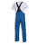 uvex perfect Latzhose kornblau, Material: 65% Polyester, 35% Baumwolle Version: 106, 110 - Größe: 106/110