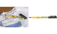 Pentel Markierstift für Textilien GREEN-LABEL NM10, schwarz (5102881)